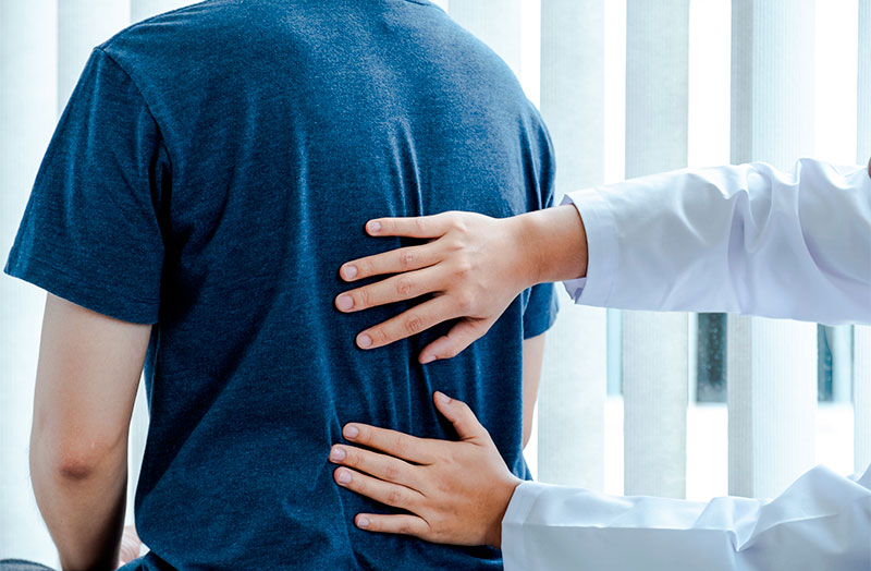 Examination of a Back Pain Chiropractor in San Diego, CA